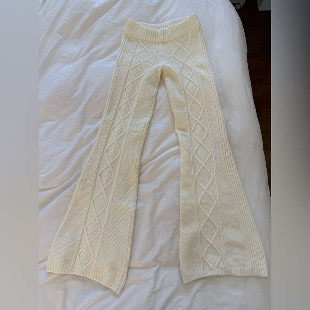 Cozy Cream Sweater Set - Picture 3 of 5